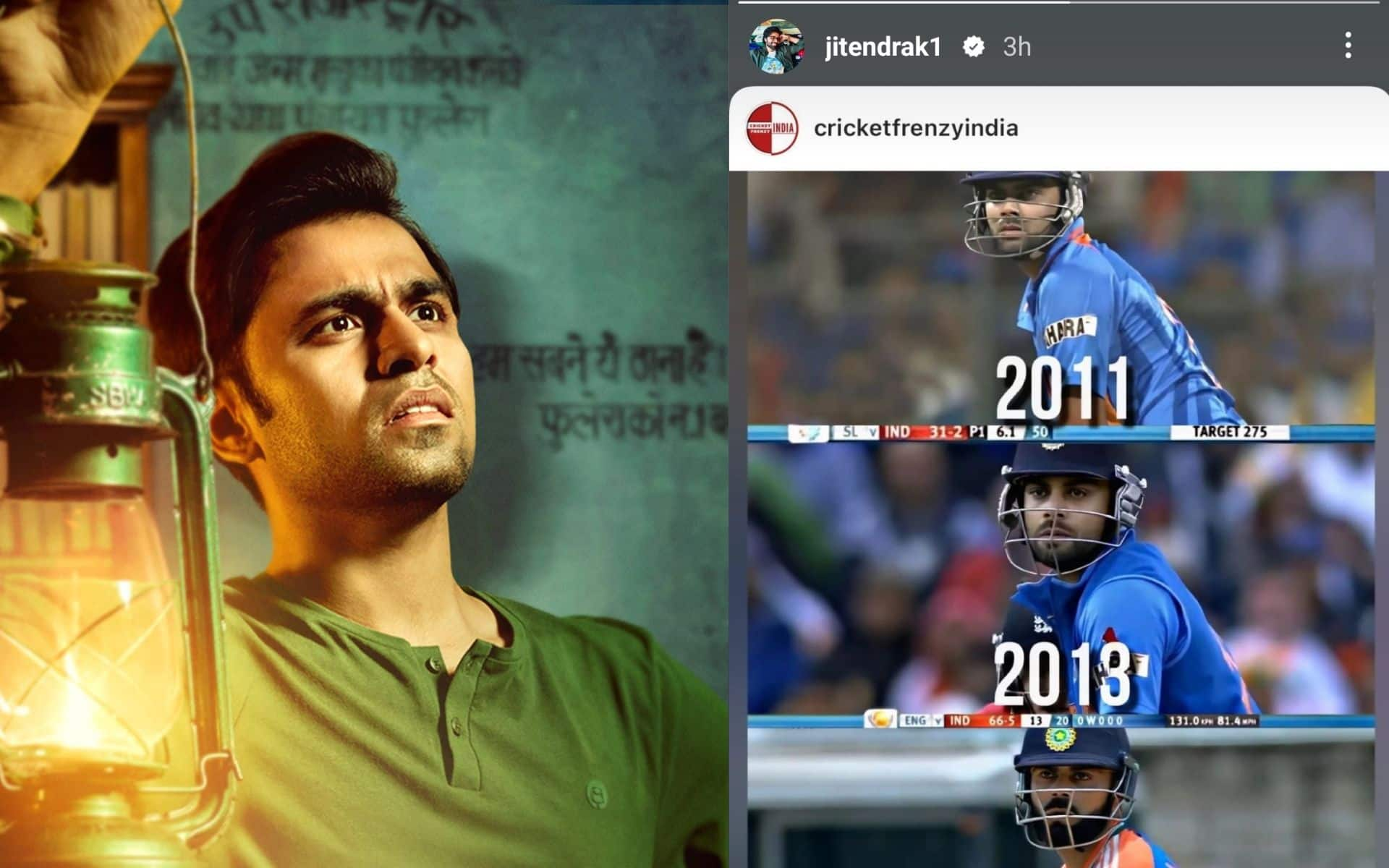 'Saving Collapse': Panchayat Lead Actor Jitender Kumar Shares Appreciation Post For Virat Kohli